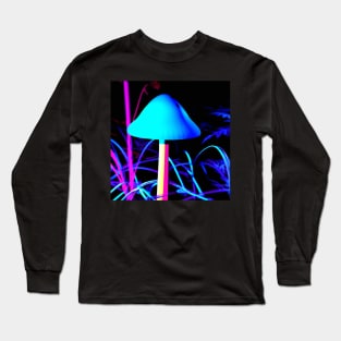 Neon Mushroom Long Sleeve T-Shirt